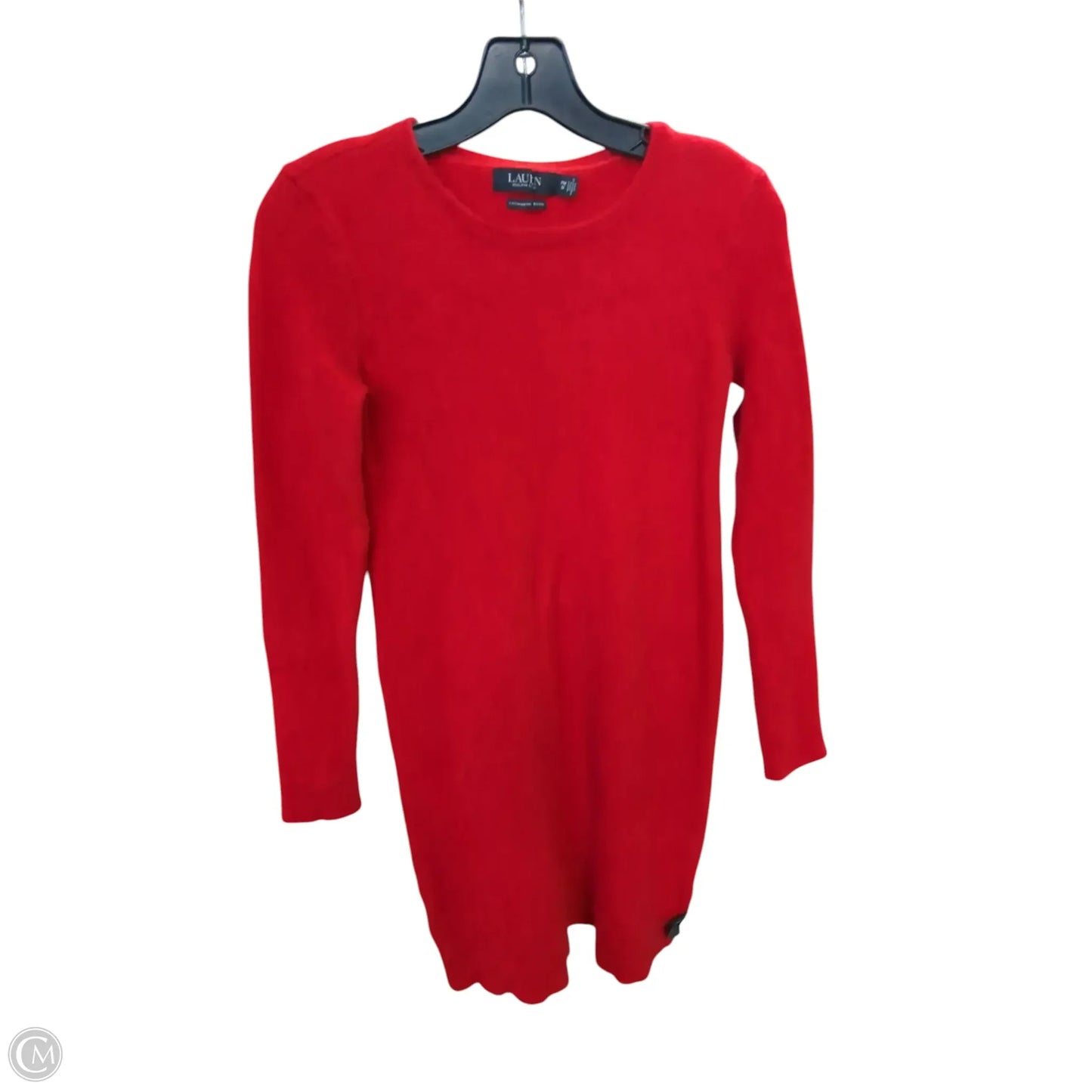 Dress Sweater By Lauren By Ralph Lauren In Red, Size: Mp