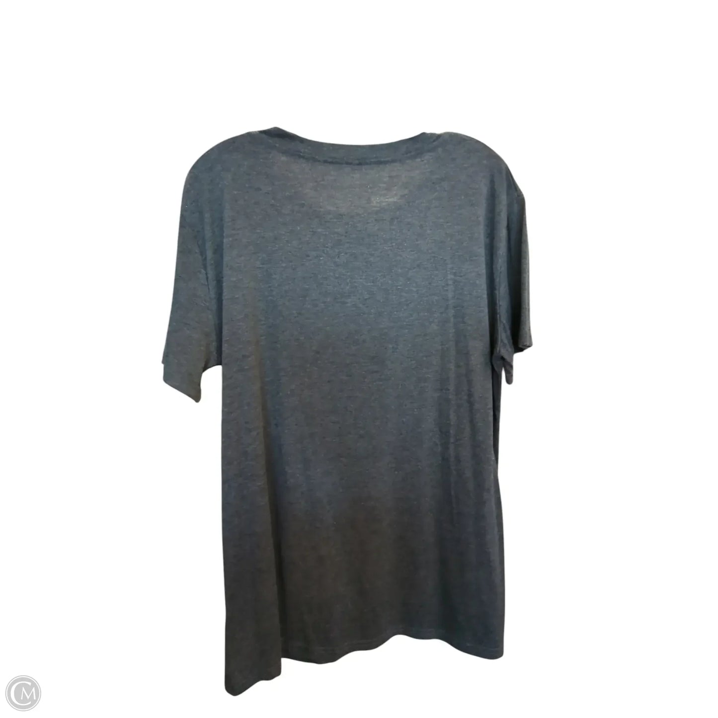 Top Short Sleeve By Clothes Mentor In Grey, Size: Xl