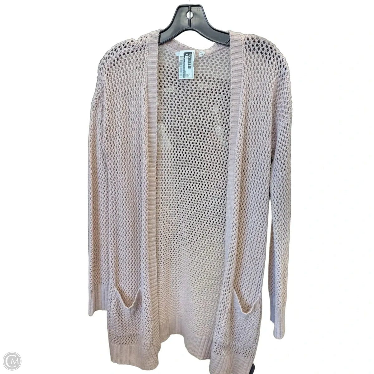 Cardigan By Clothes Mentor In Pink, Size: S