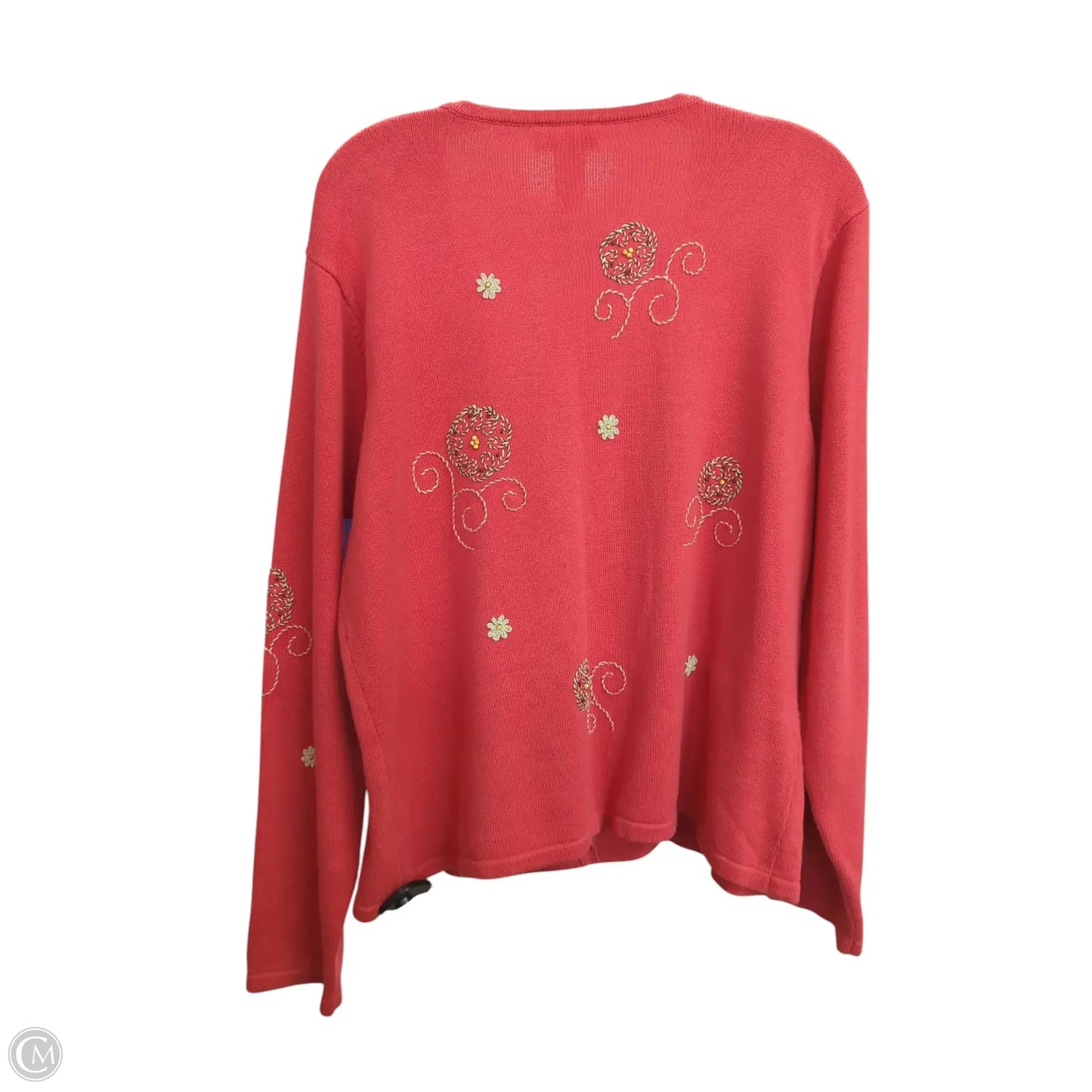 Cardigan By Talbots In Red, Size: Xl