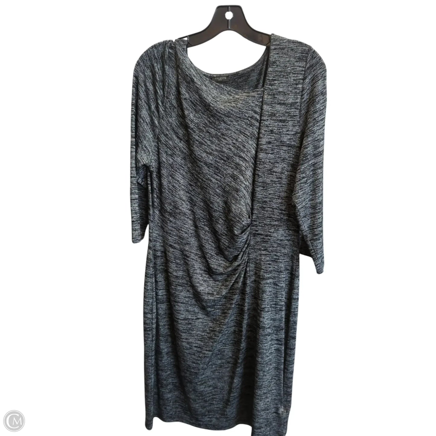 Dress Work By Talbots In Grey, Size: Xl