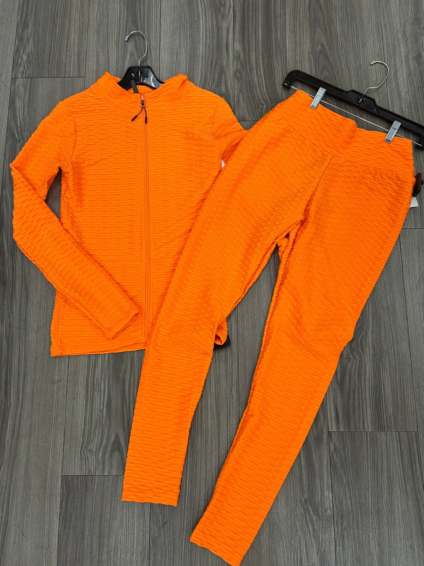 Athletic Pants 2pc By New Mix In Orange, Size: S