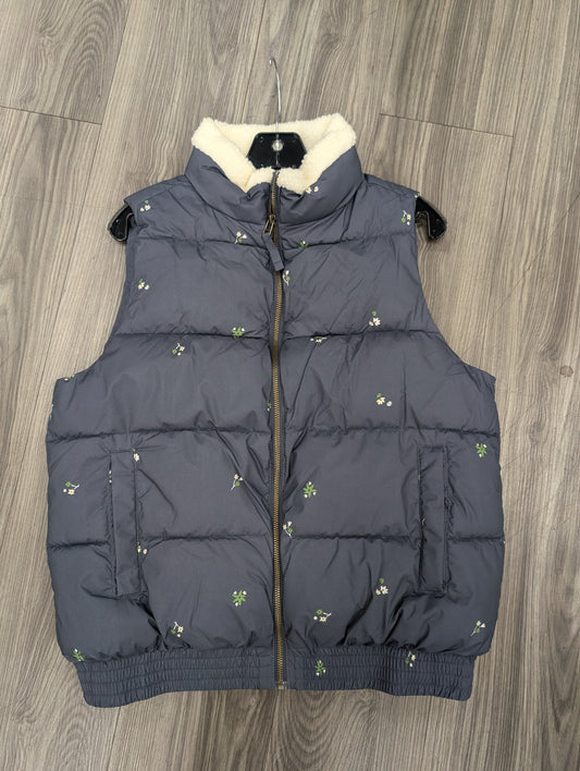 Vest Puffer & Quilted By Universal Thread In Blue, Size: S