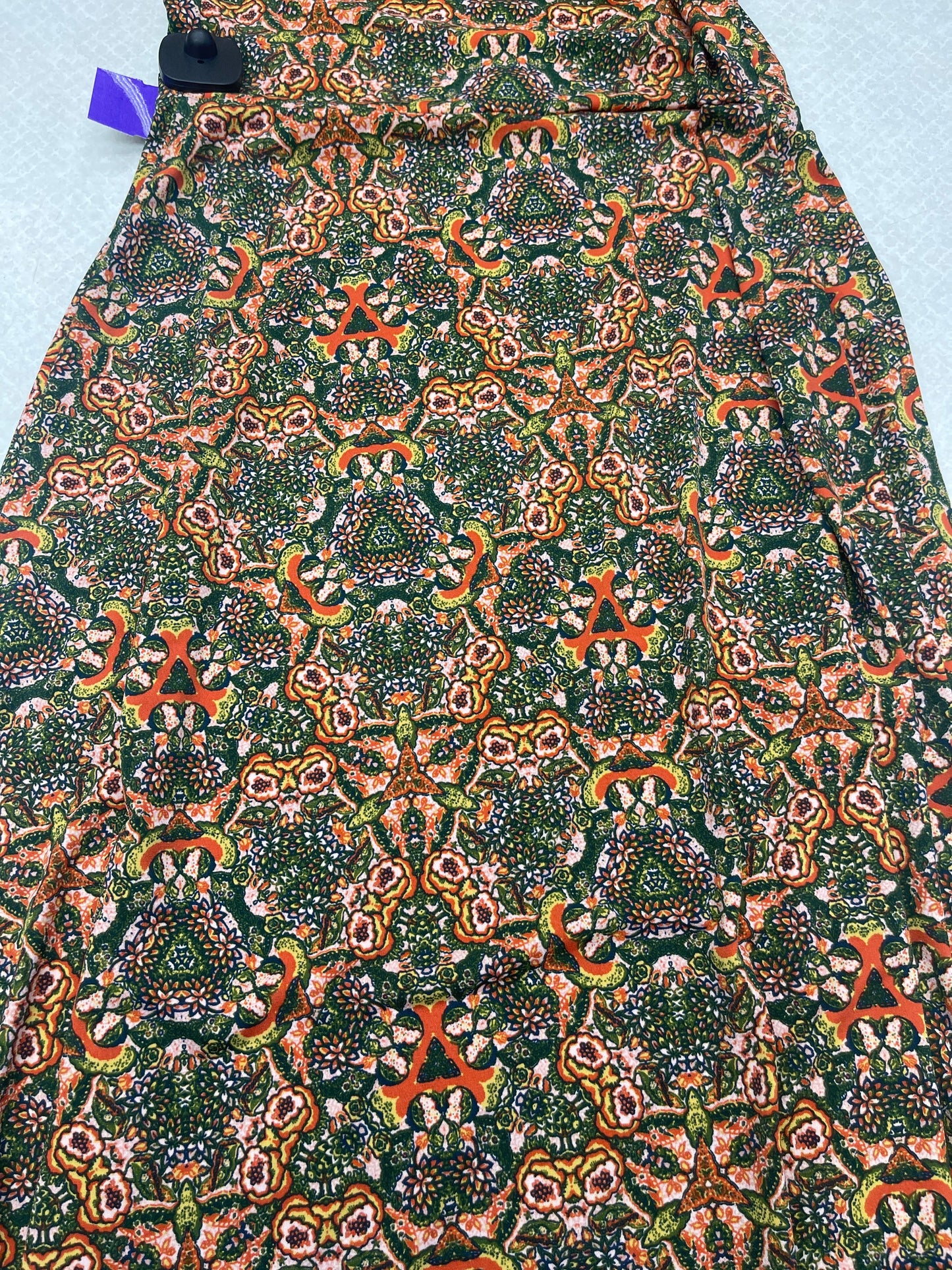 Skirt Maxi By Lularoe In Green, Size: M