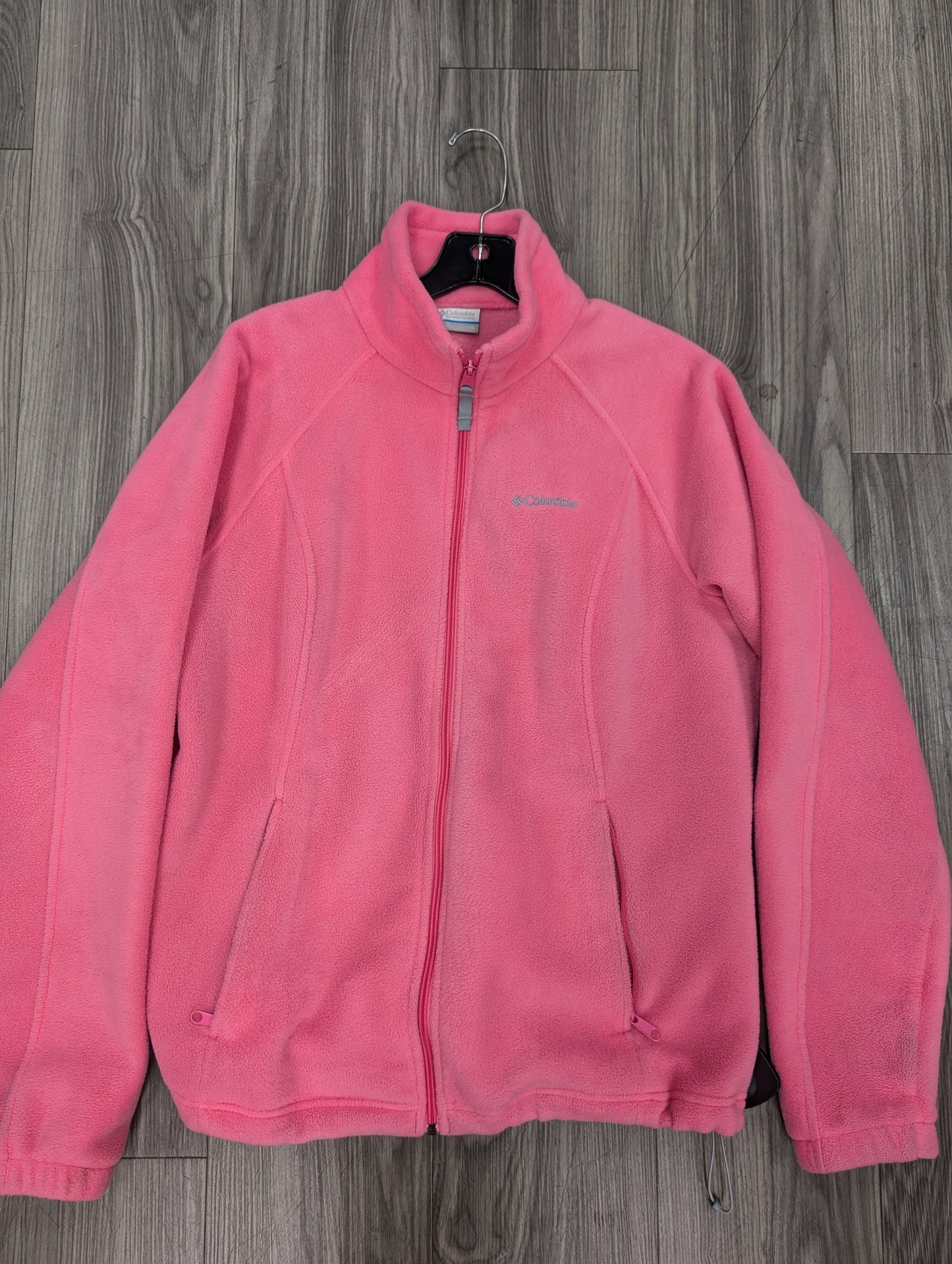 Jacket Fleece By Columbia In Pink, Size: Xl