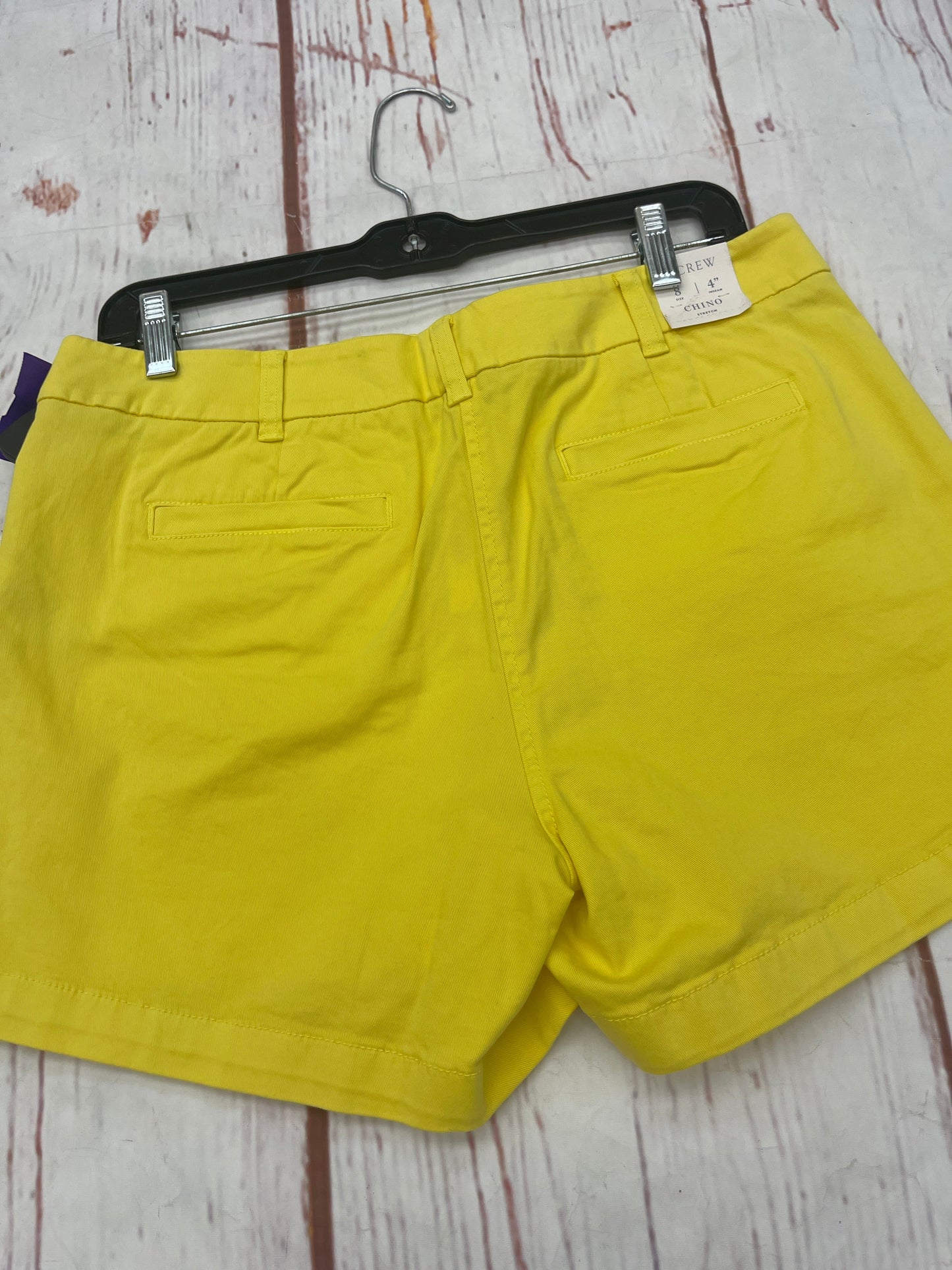 Yellow Shorts J Crew, Size 8