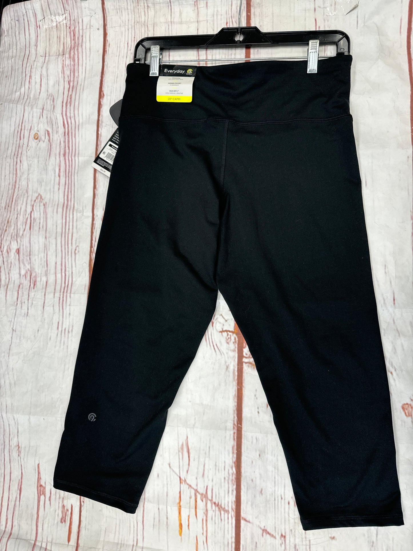 Athletic Leggings By Champion In Black, Size: L