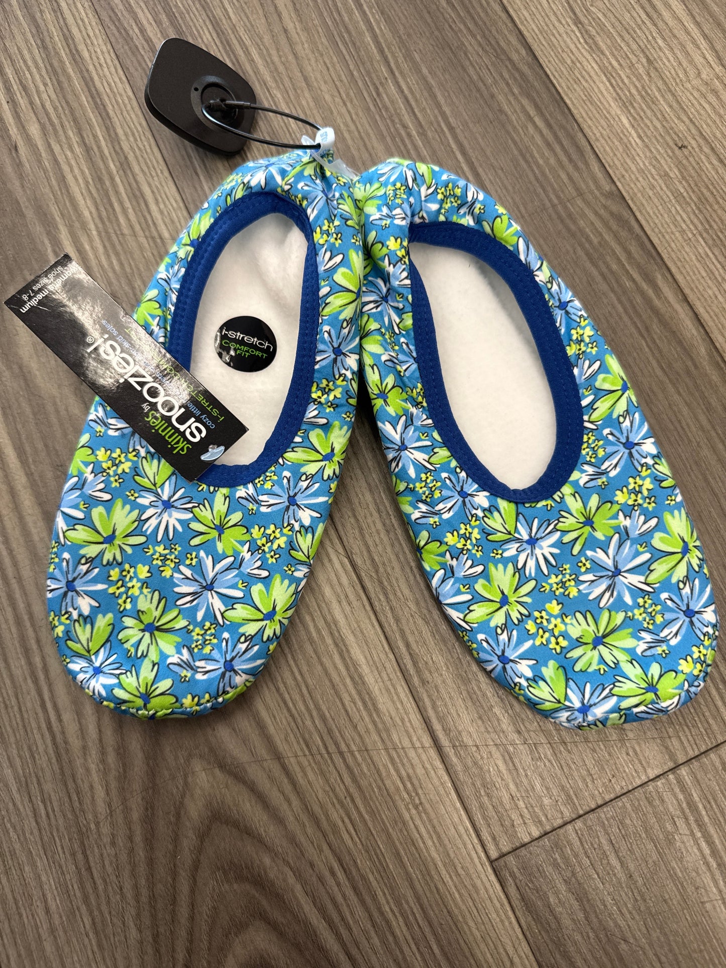 Slippers By Clothes Mentor In Blue Green, Size: 9.5