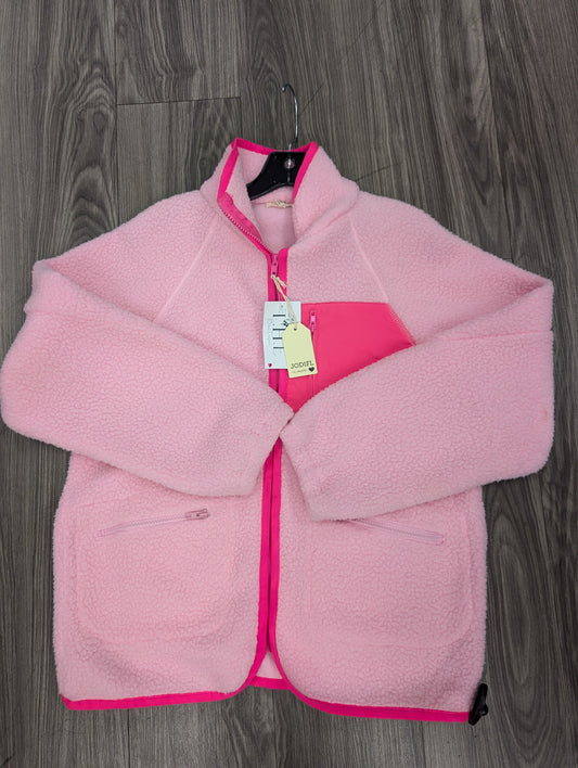 Jacket Faux Fur & Sherpa By Jodifl In Pink, Size: S