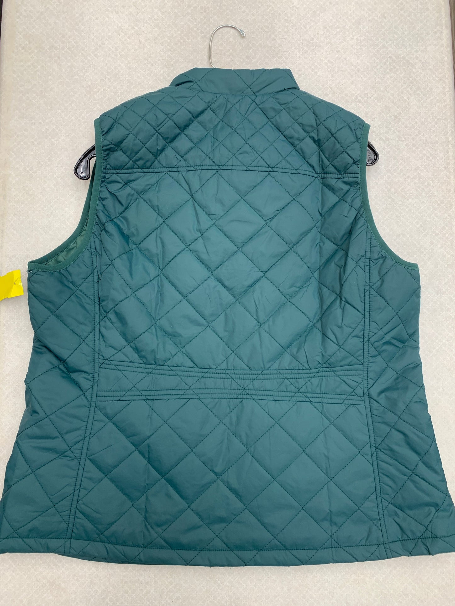 Vest Puffer & Quilted By Clothes Mentor In Green, Size: Xl