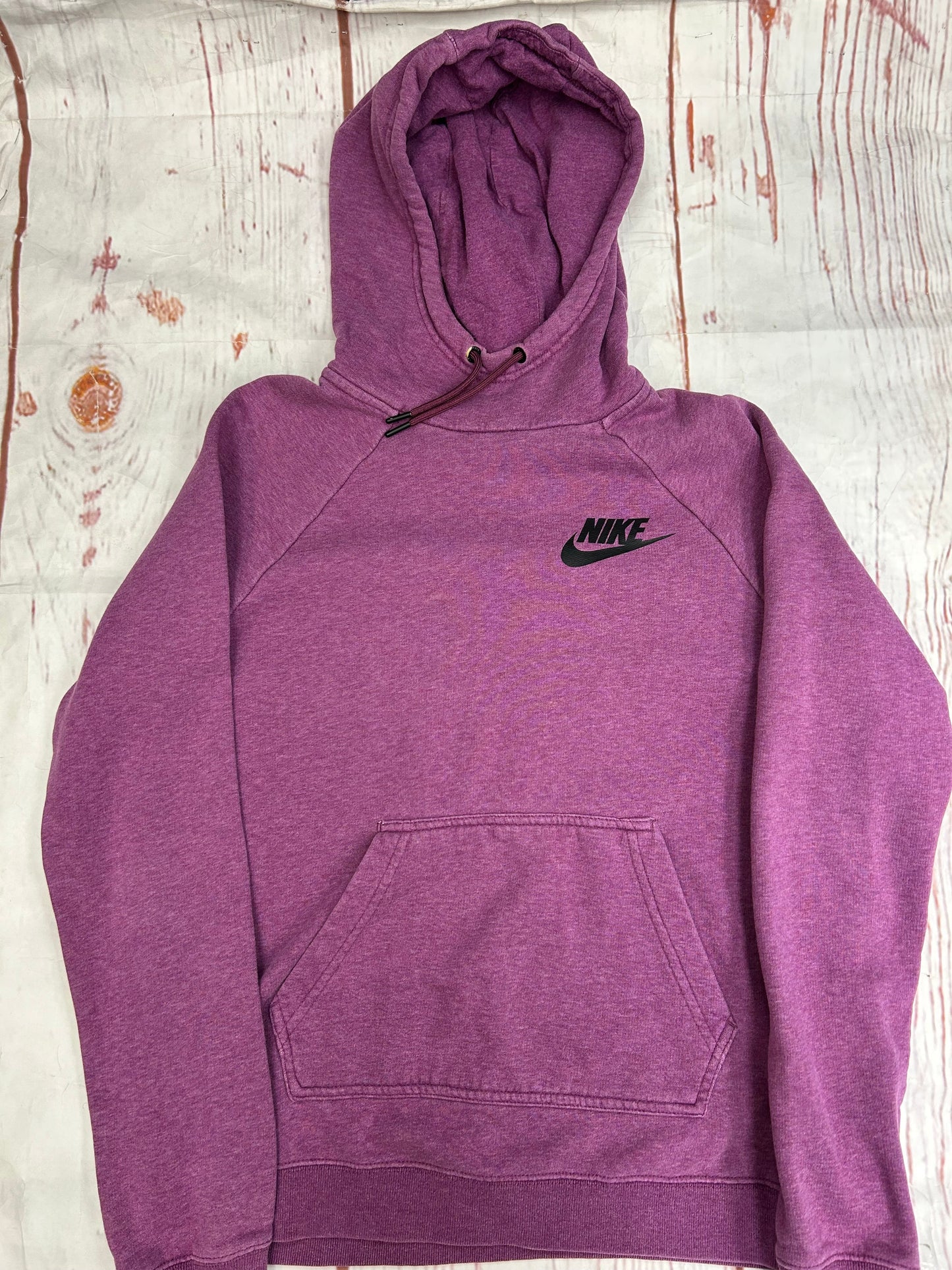 Sweatshirt Hoodie By Nike Apparel In Purple, Size: S