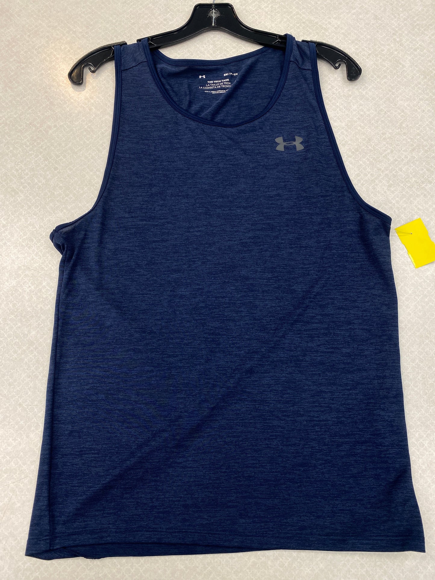 Athletic Tank Top By Under Armour In Navy, Size: S