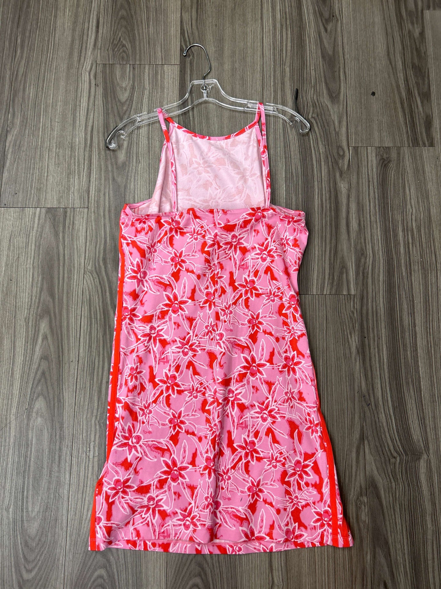 Athletic Dress By Adidas In Pink, Size: L