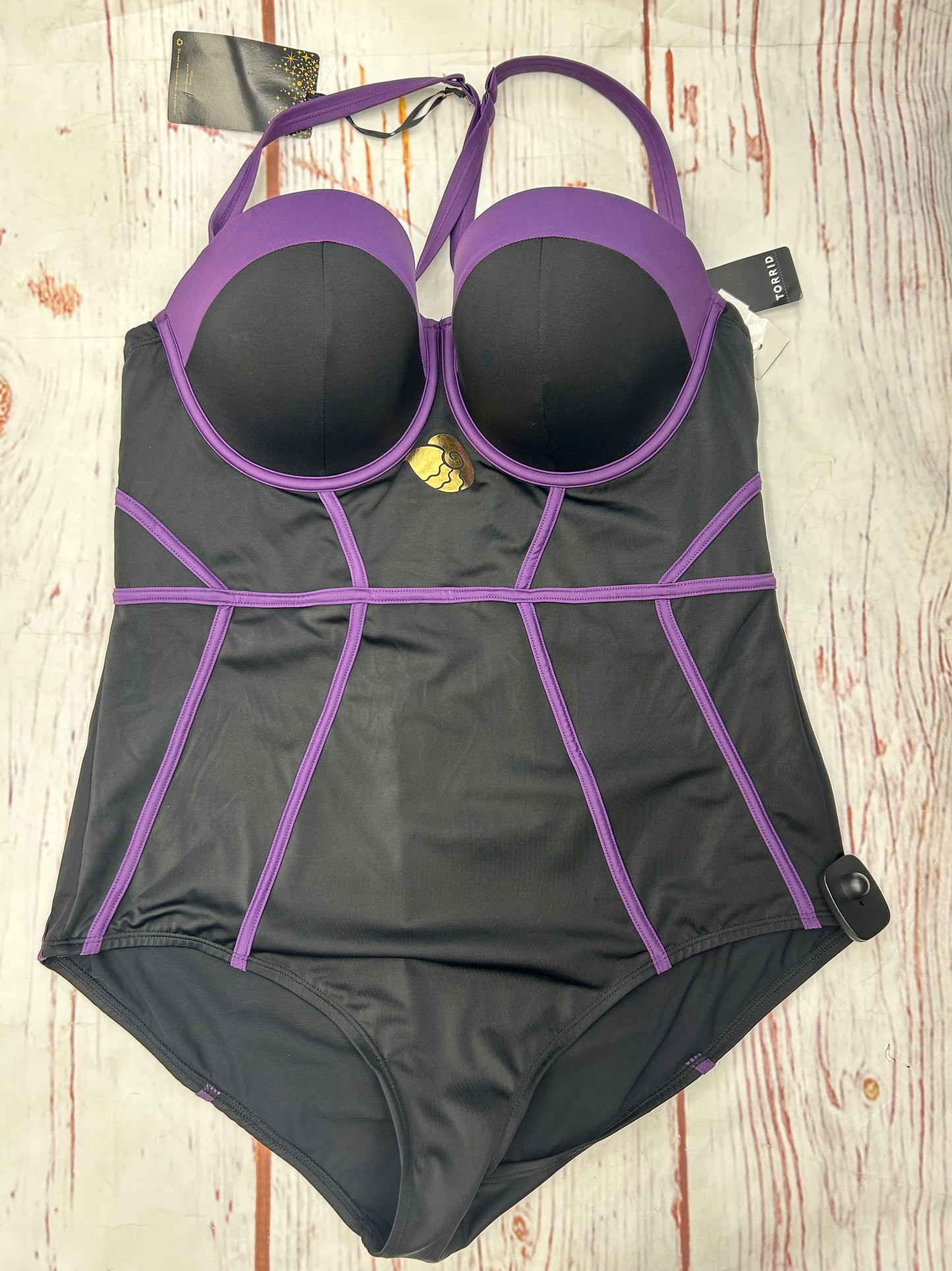 Swimsuit By Torrid In Purple, Size: 2x