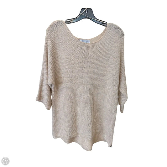 Sweater By Jennifer Lopez In Beige, Size: L