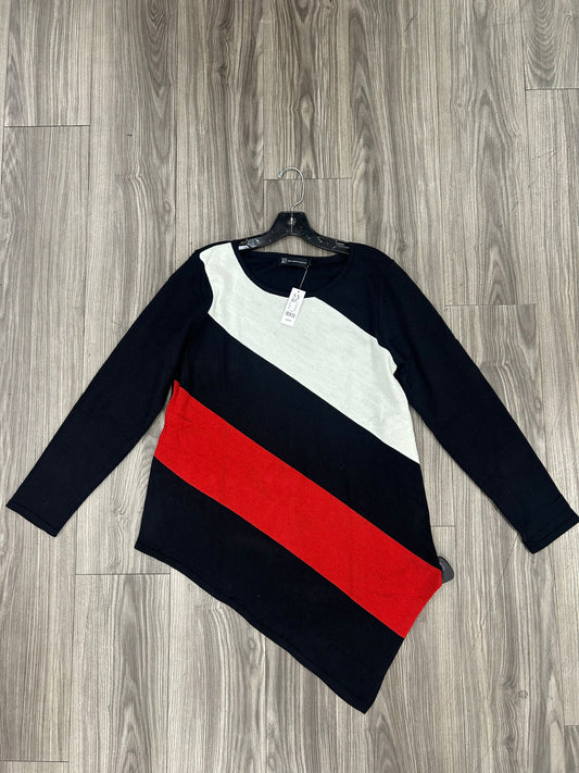 Sweater By New York And Co In Black & Red, Size: L