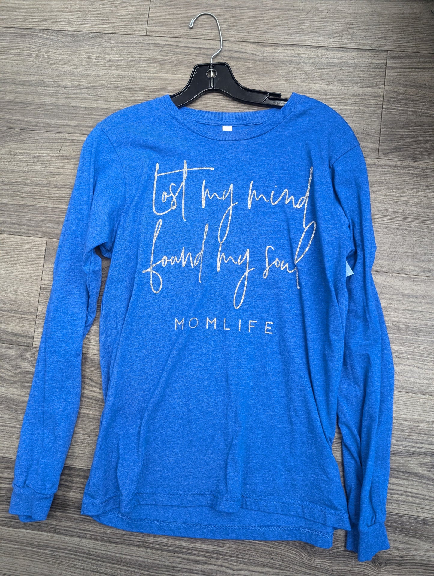 Top Long Sleeve Basic By Clothes Mentor In Blue, Size: M