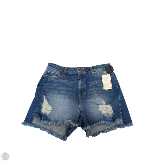 Shorts By Guess In Blue Denim, Size: 12