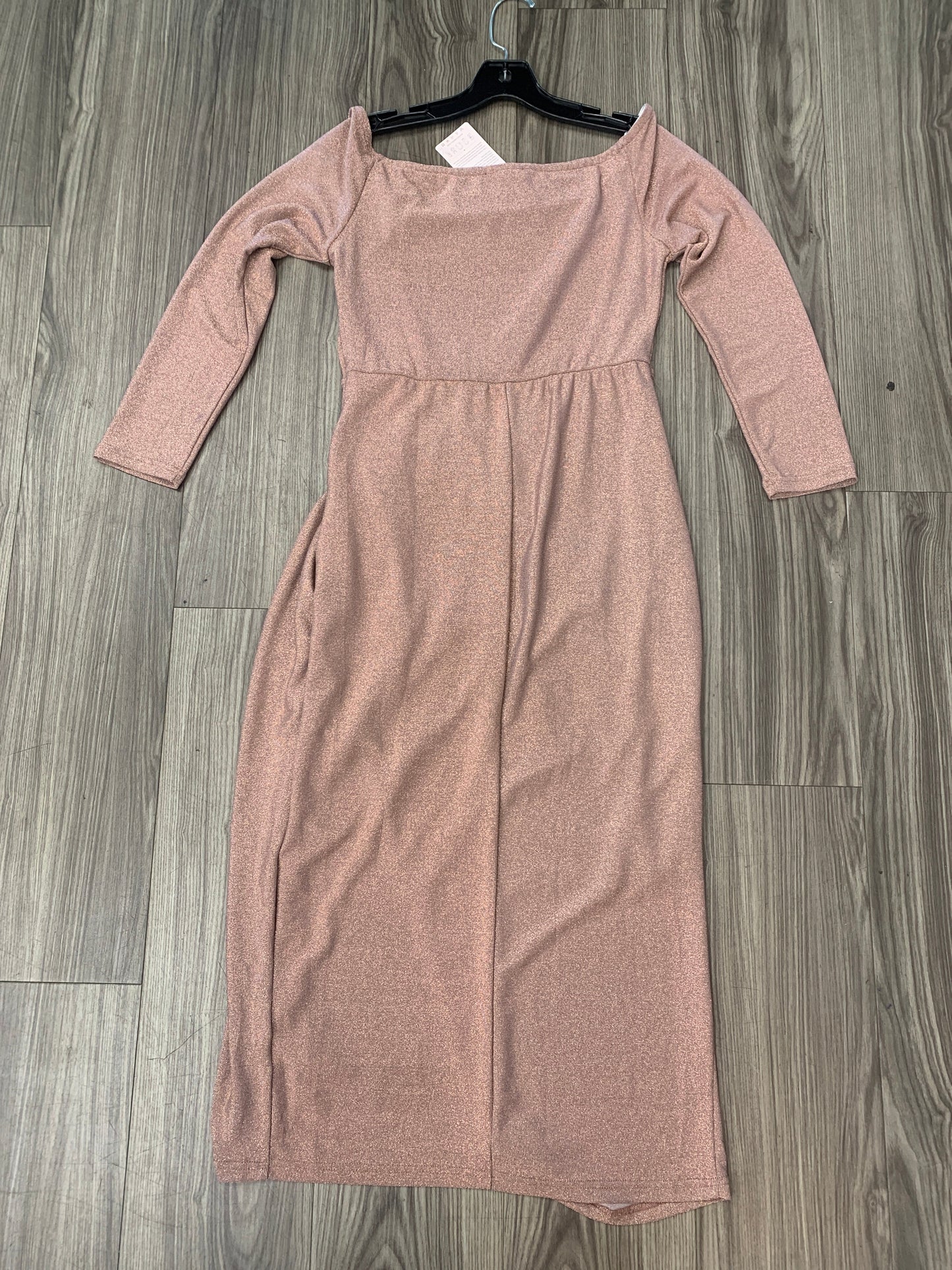 Dress Party Midi By Clothes Mentor In Pink, Size: S