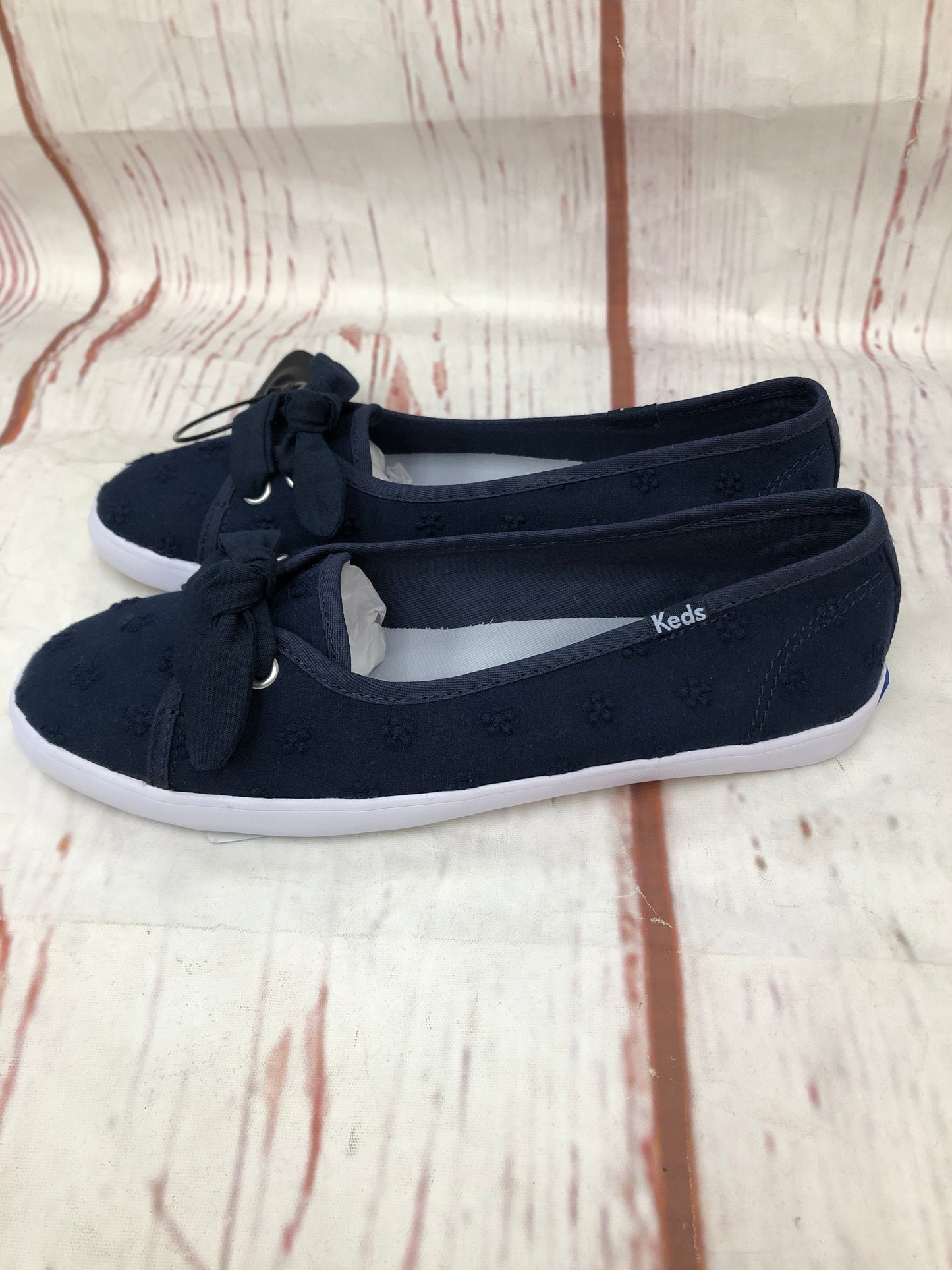 Shoes Flats By Keds In Navy, Size: 7