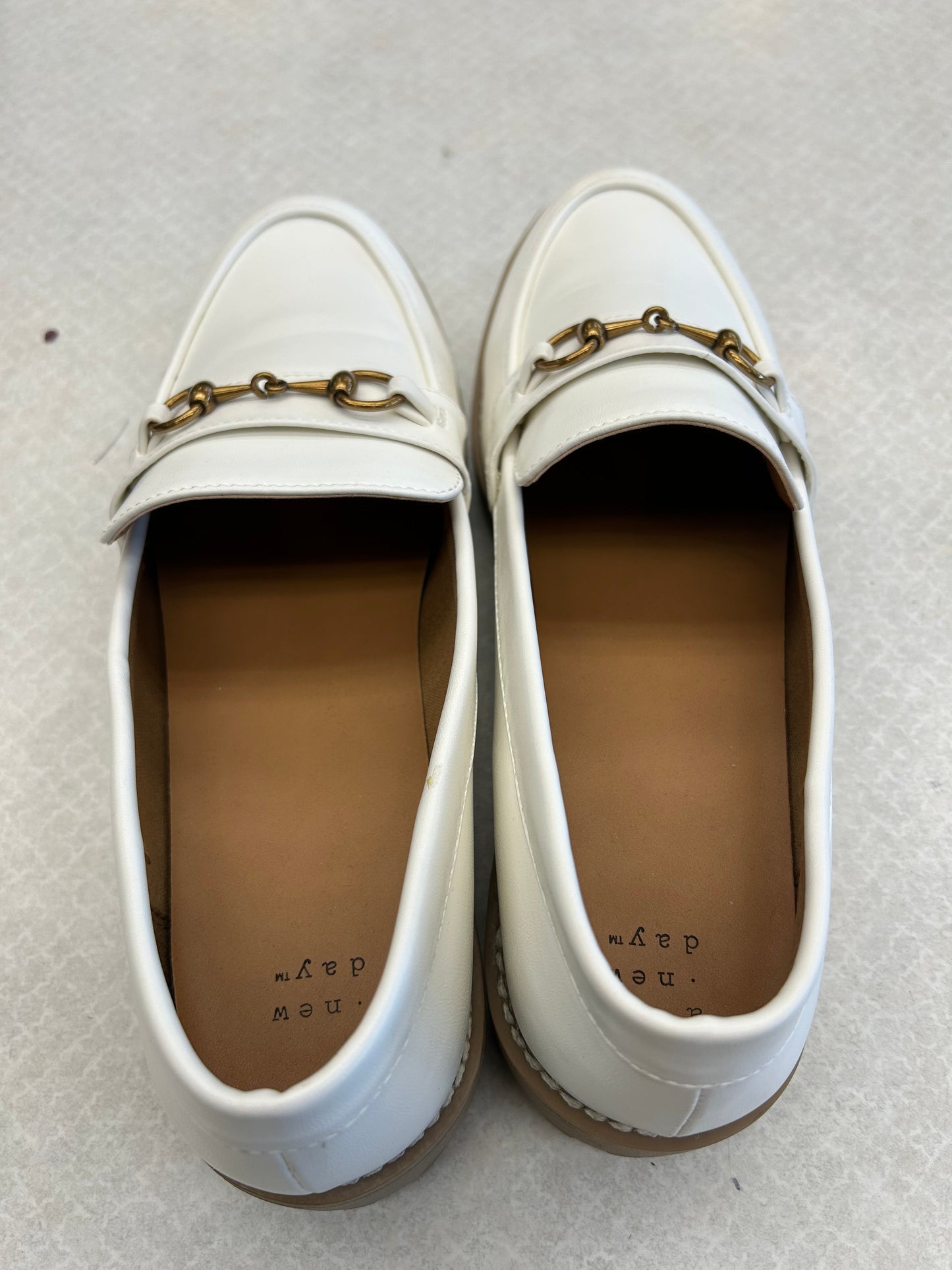 Shoes Flats By A New Day In White, Size: 11