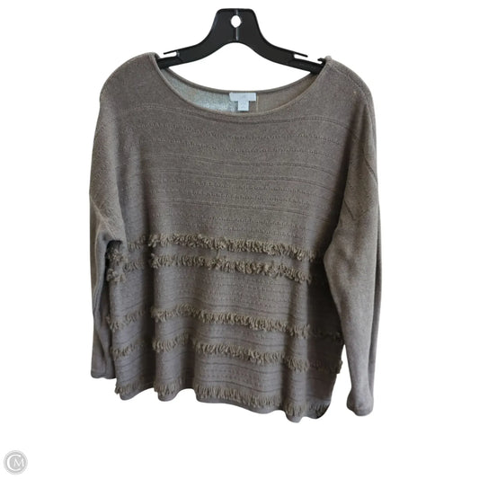 Sweater By J. Jill In Taupe, Size: Sp