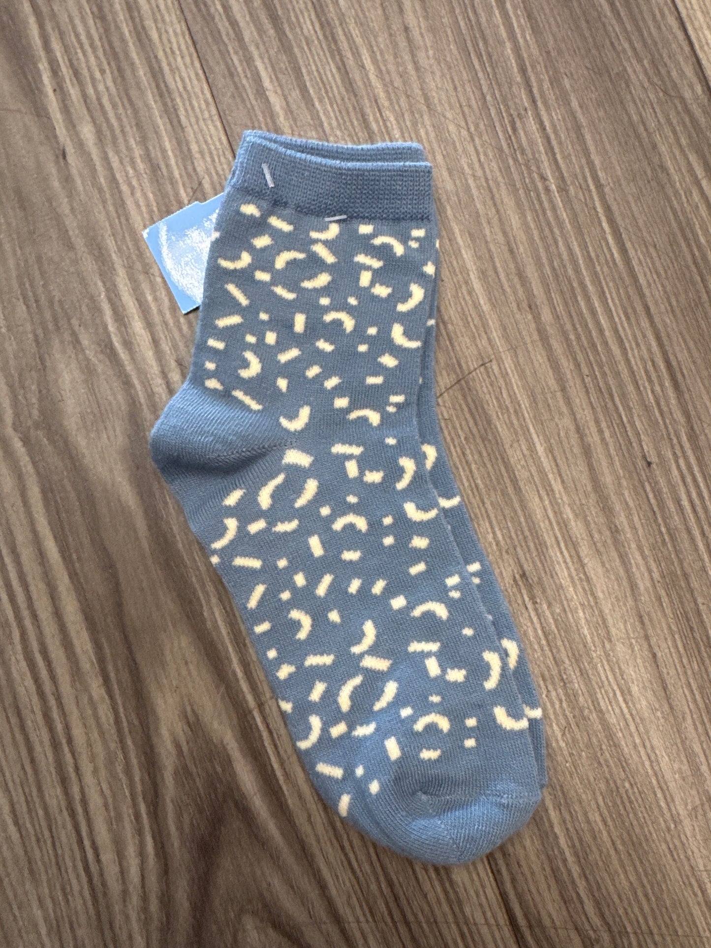 Socks By Clothes Mentor In Blue, Size: L