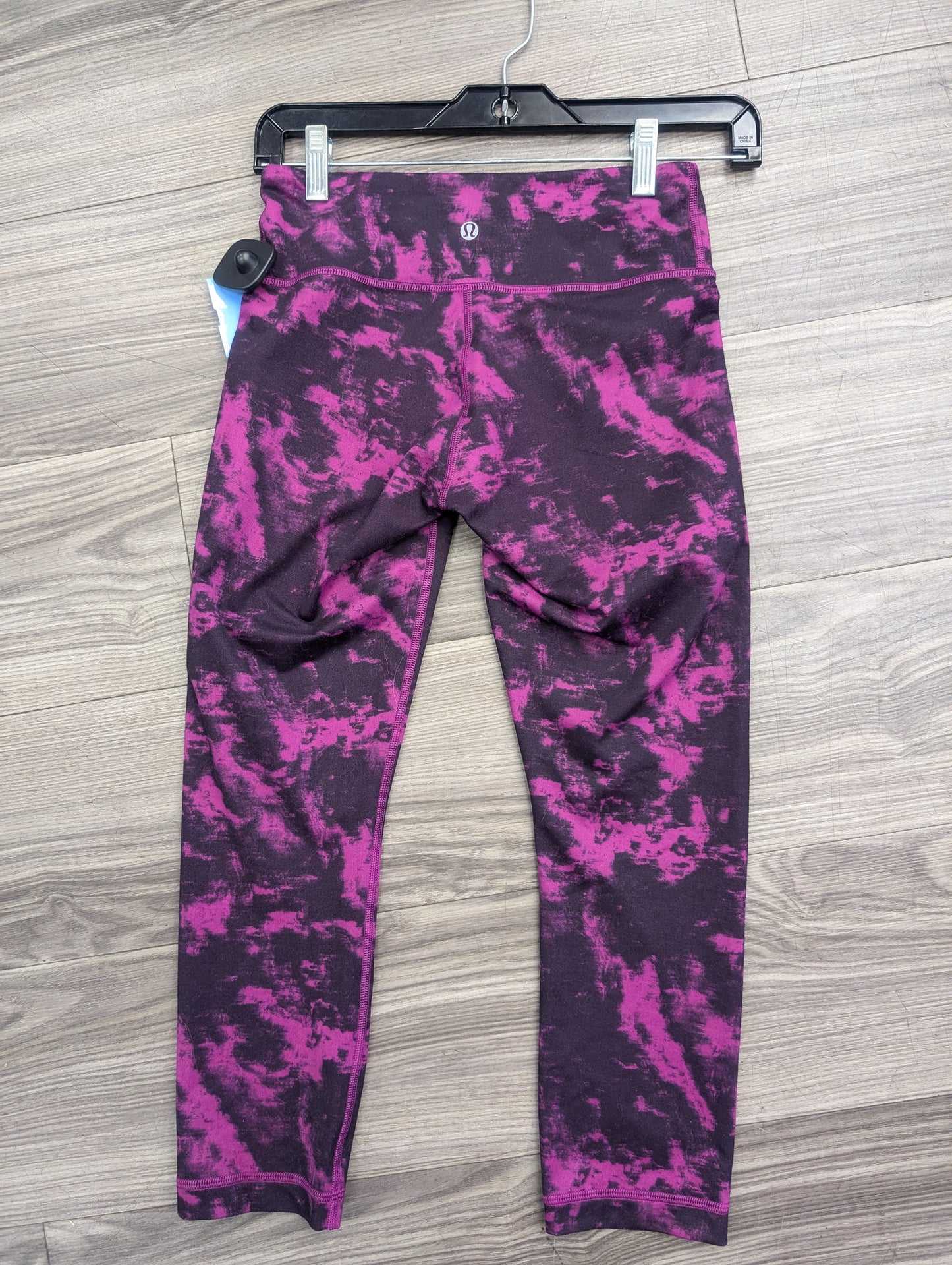 Athletic Leggings By Lululemon In Purple, Size: 4