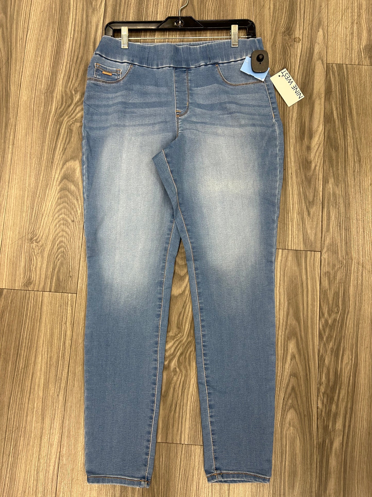 Jeans Skinny By Nine West In Blue Denim, Size: 10