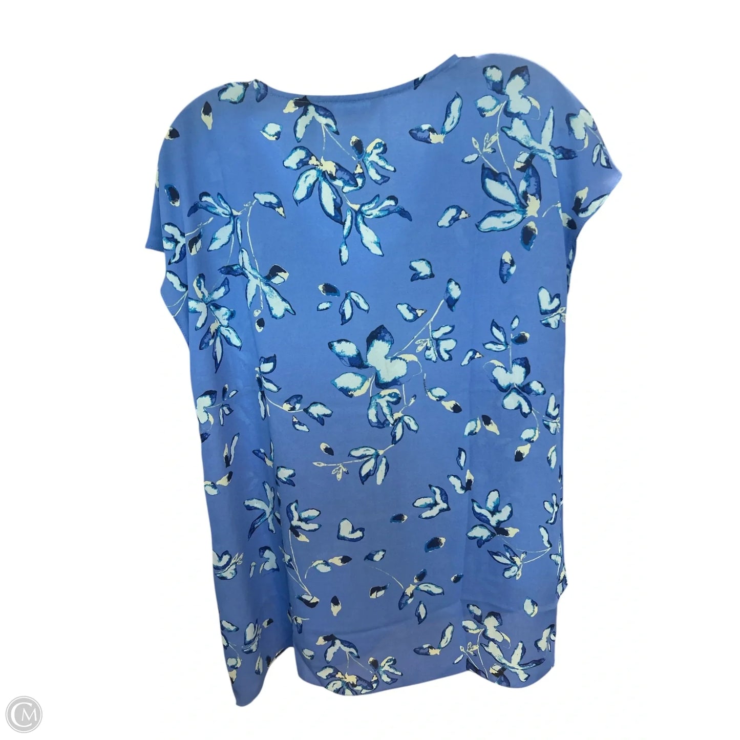 Top Sleeveless By Halston Heritage In Blue, Size: S