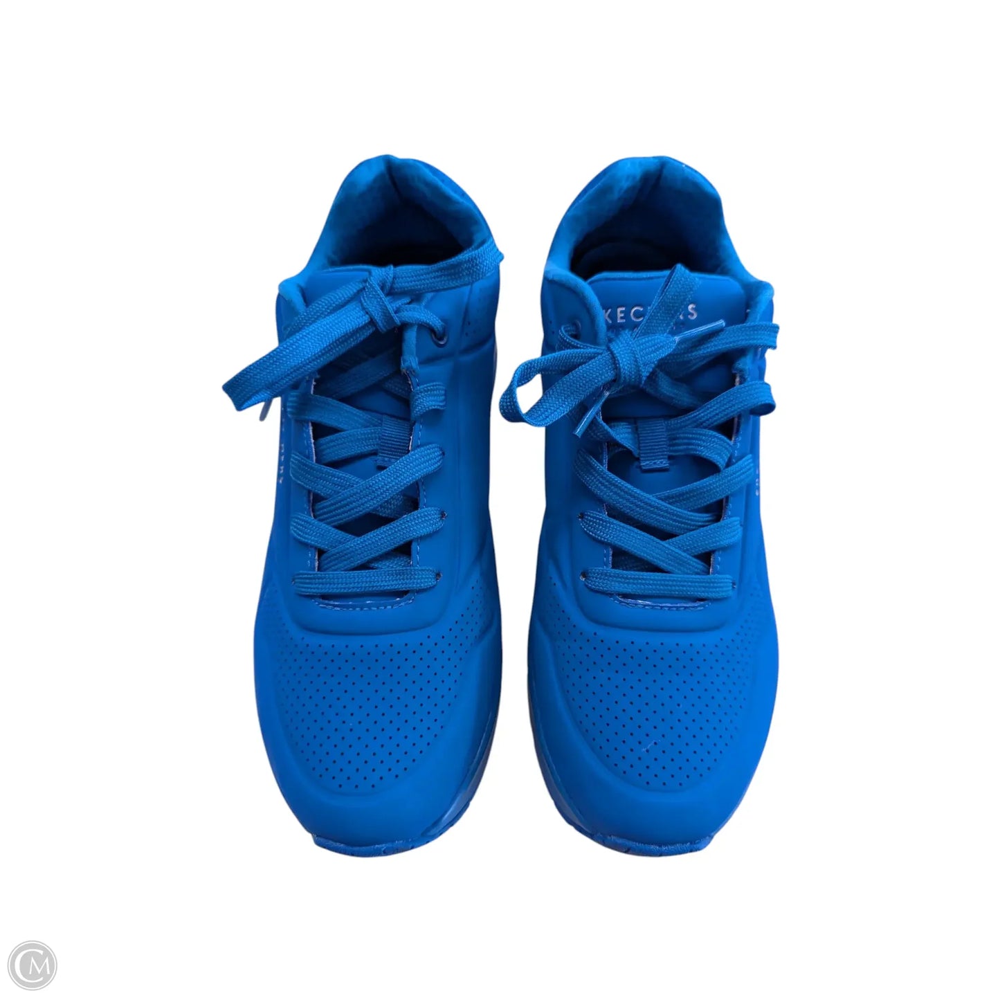 Shoes Sneakers By Skechers In Blue, Size: 10