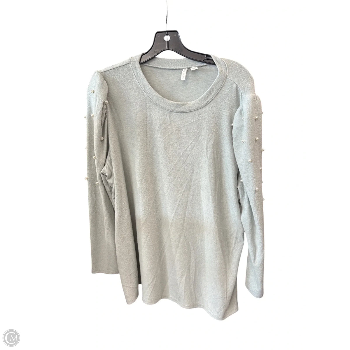 Sweater By Cato In Grey, Size: Xl