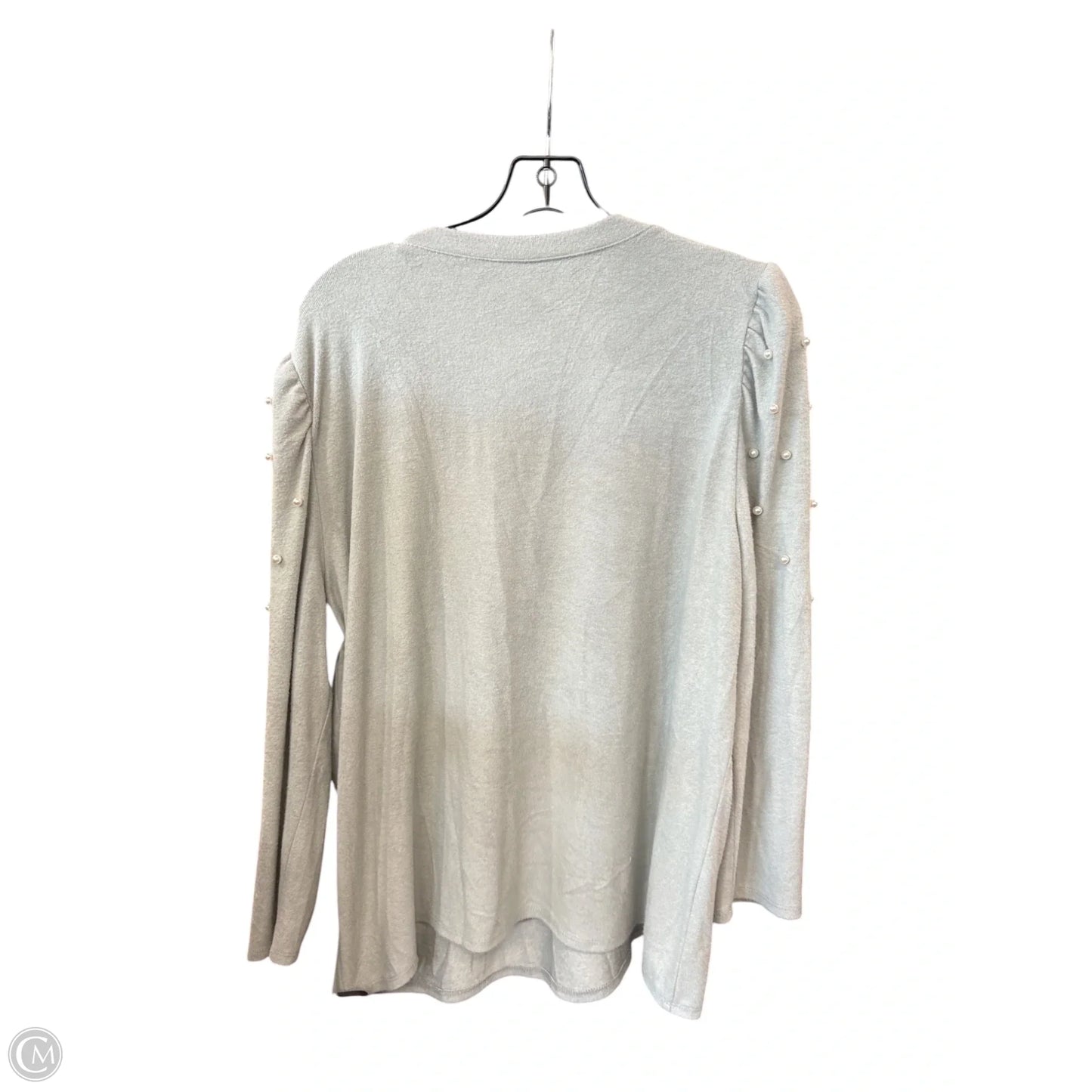 Sweater By Cato In Grey, Size: Xl