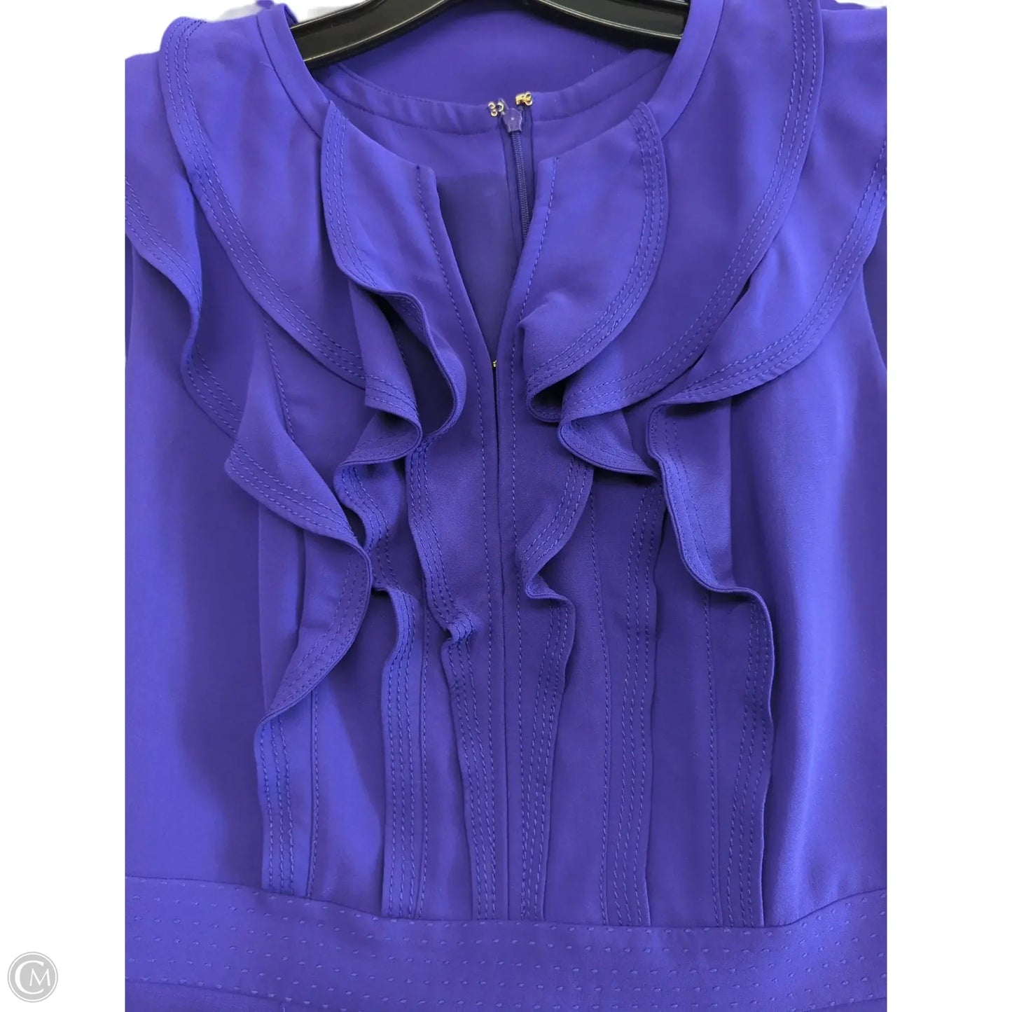 Dress Designer By Tory Burch In Purple, Size: 8