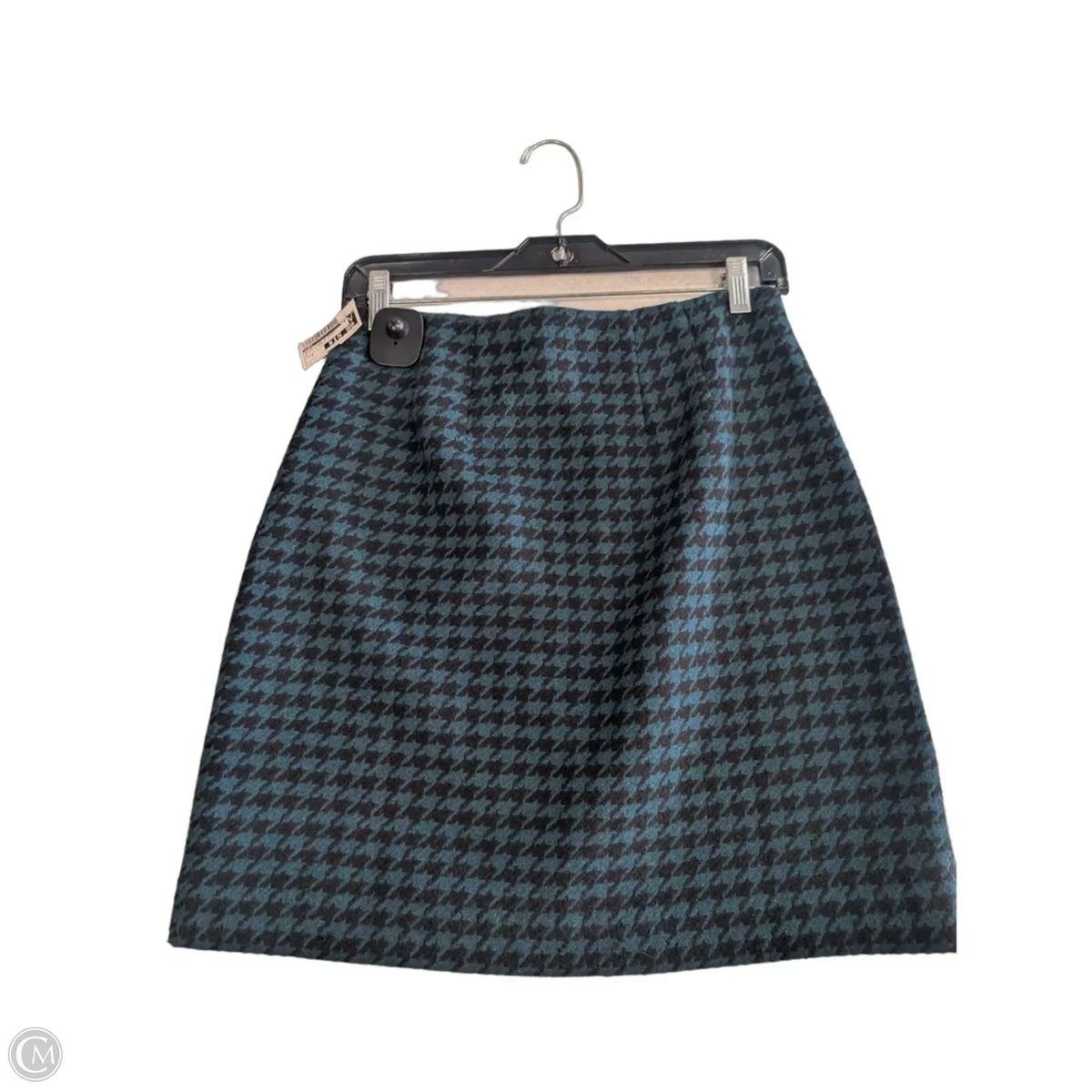 Skirt Mini & Short By Loft In Black & Green, Size: 0