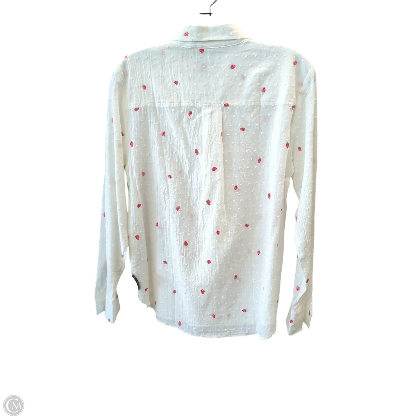 Top Long Sleeve By Loft In White, Size: Xs