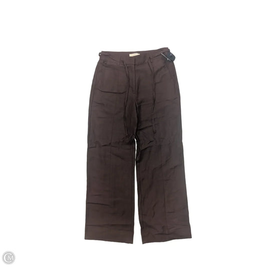 Pants Linen By Loft In Brown, Size: 0