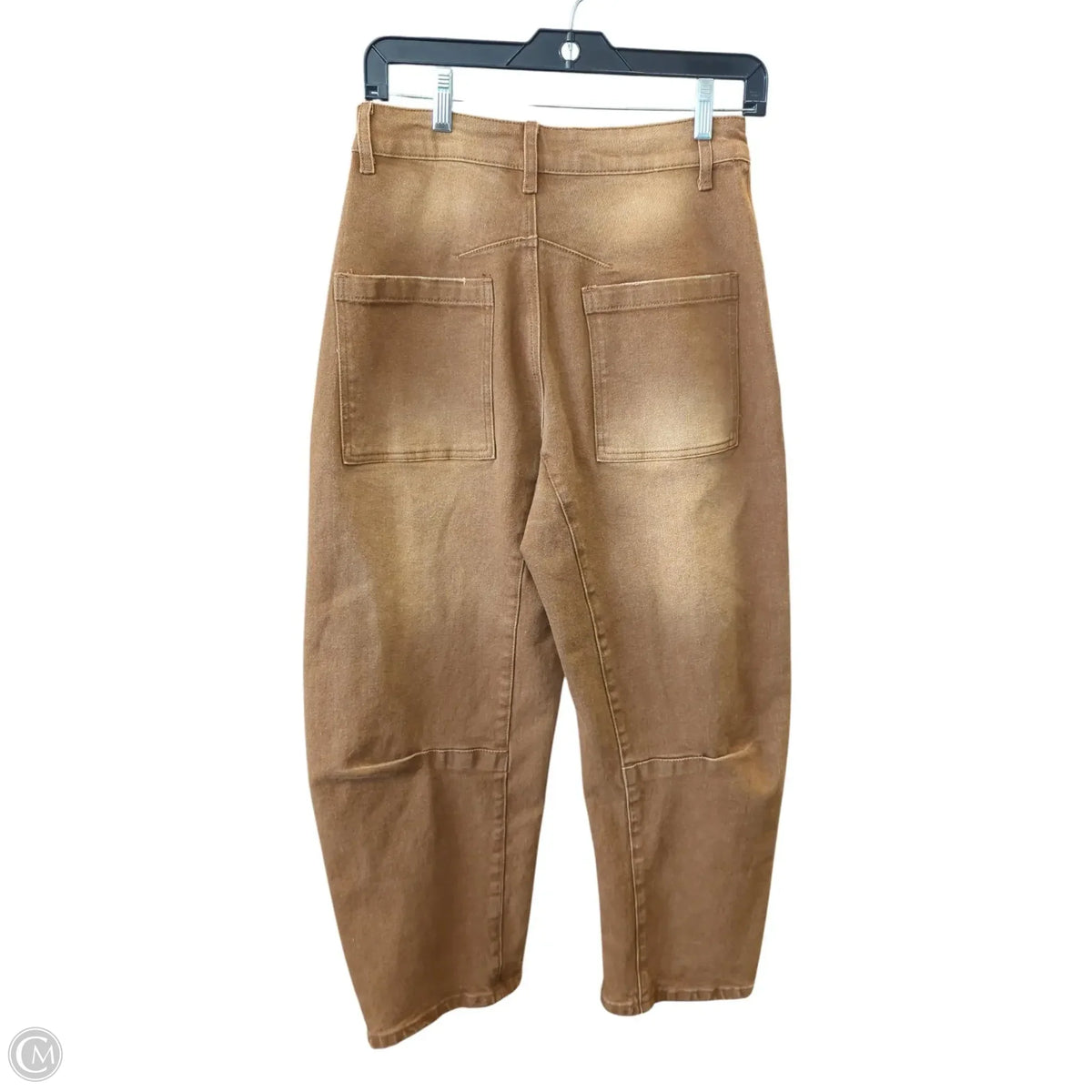 Jeans Wide Leg By Amazon Essentials In Brown, Size: 6