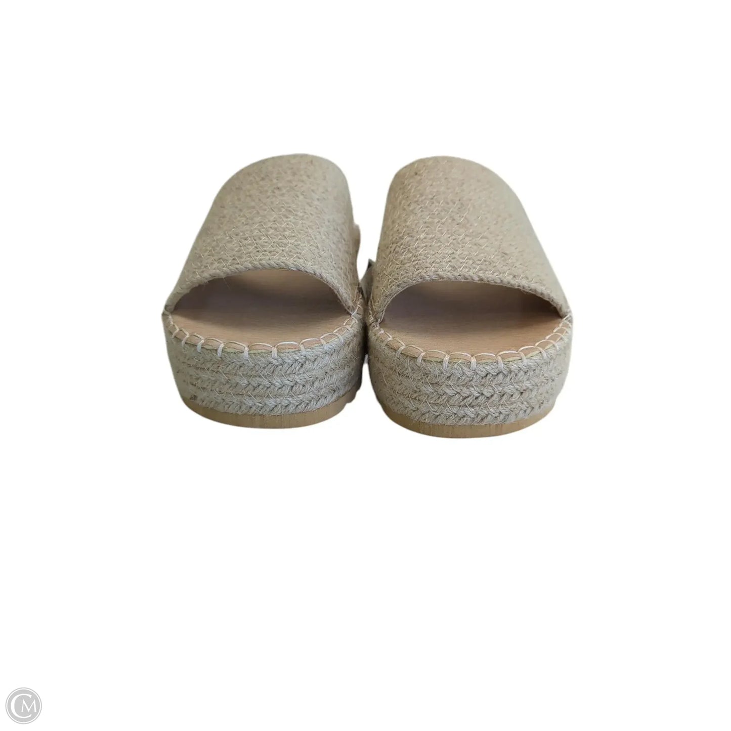 Sandals Flats By Clothes Mentor In Tan, Size: 9