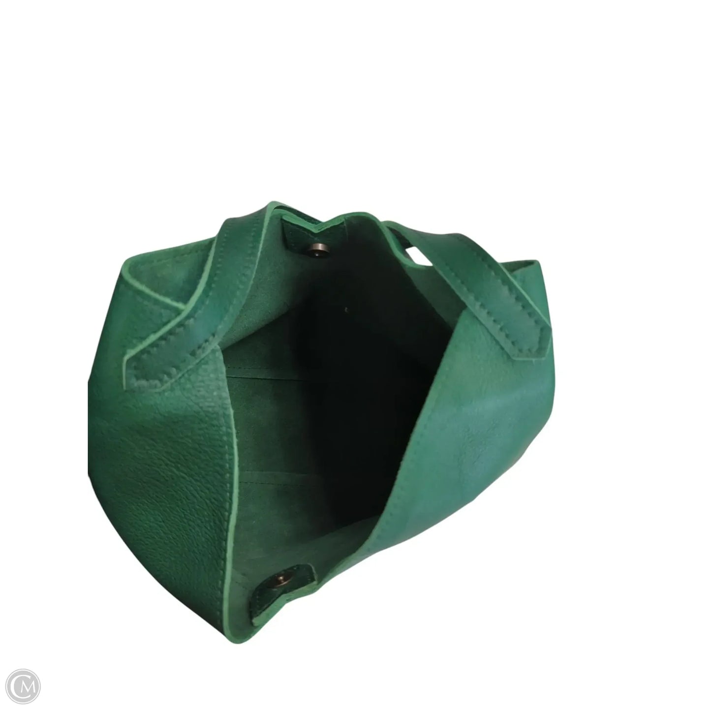 Handbag Leather By Portland Leather, Size: Large