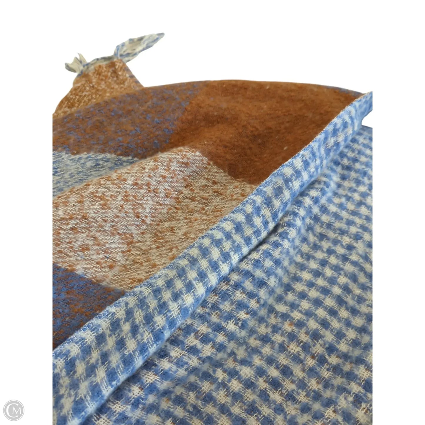 Cardigan By Clothes Mentor In Plaid Pattern, Size: Osfm