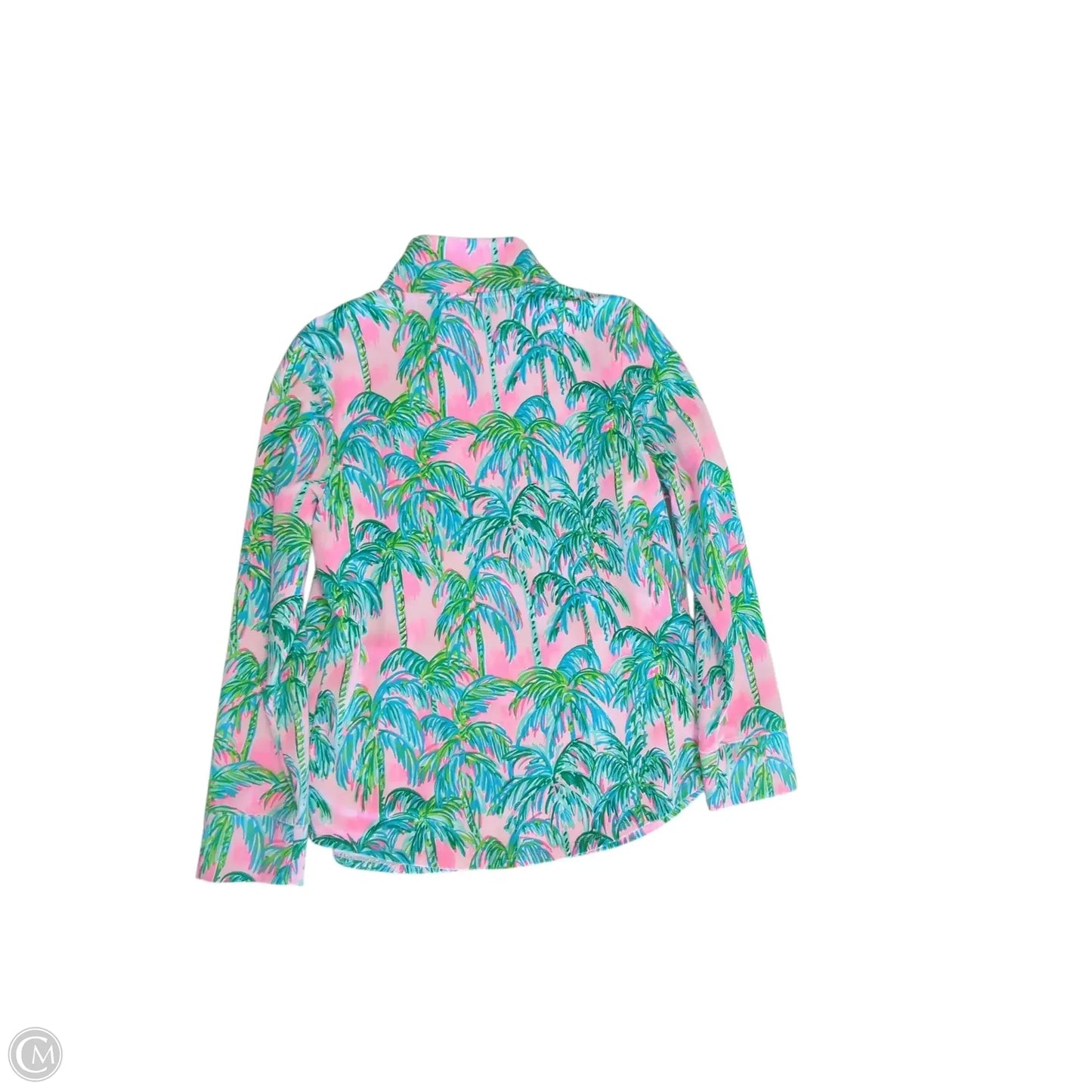Jacket Designer By Lilly Pulitzer In Tropical Print, Size: L
