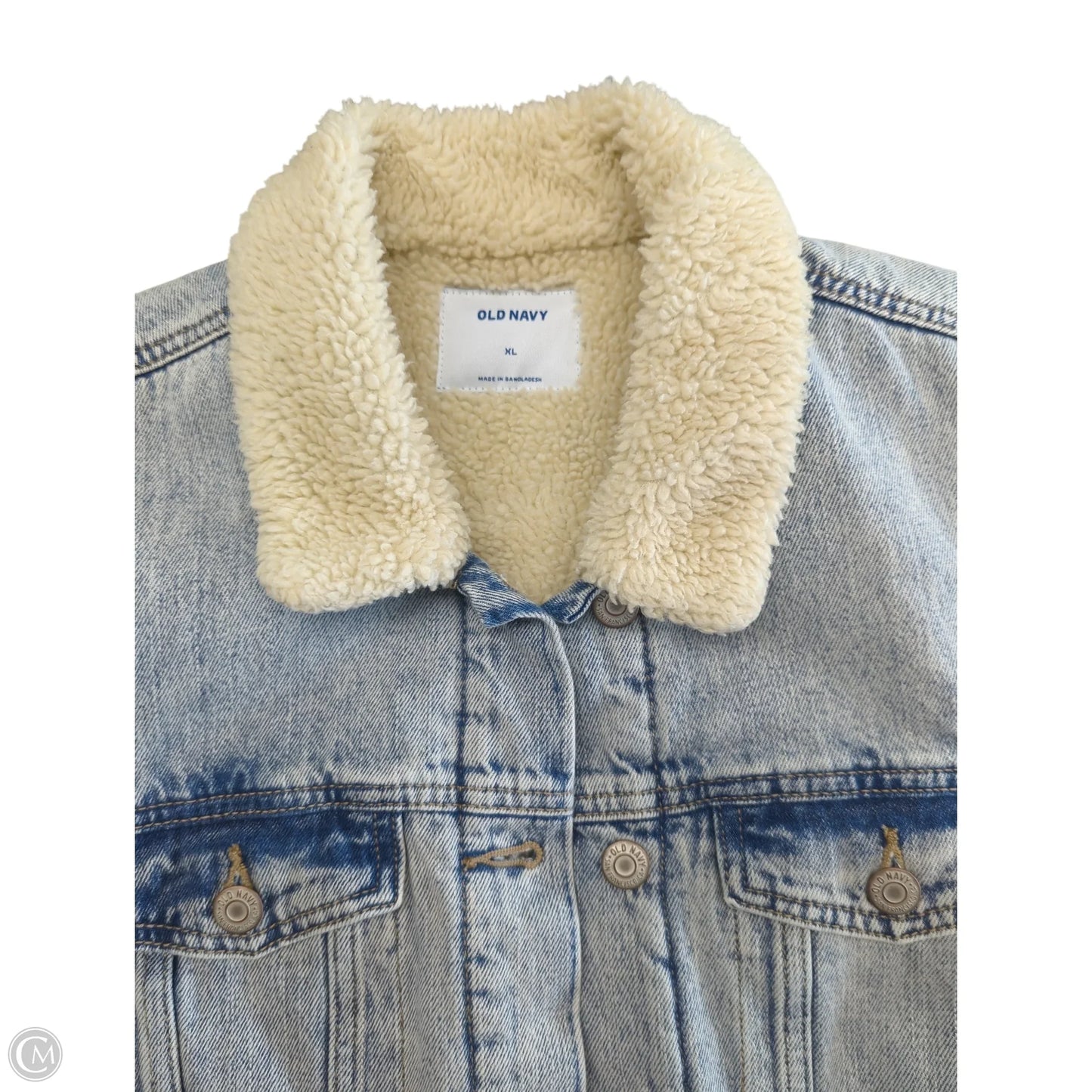 Jacket Denim By Old Navy In Blue Denim, Size: Xl