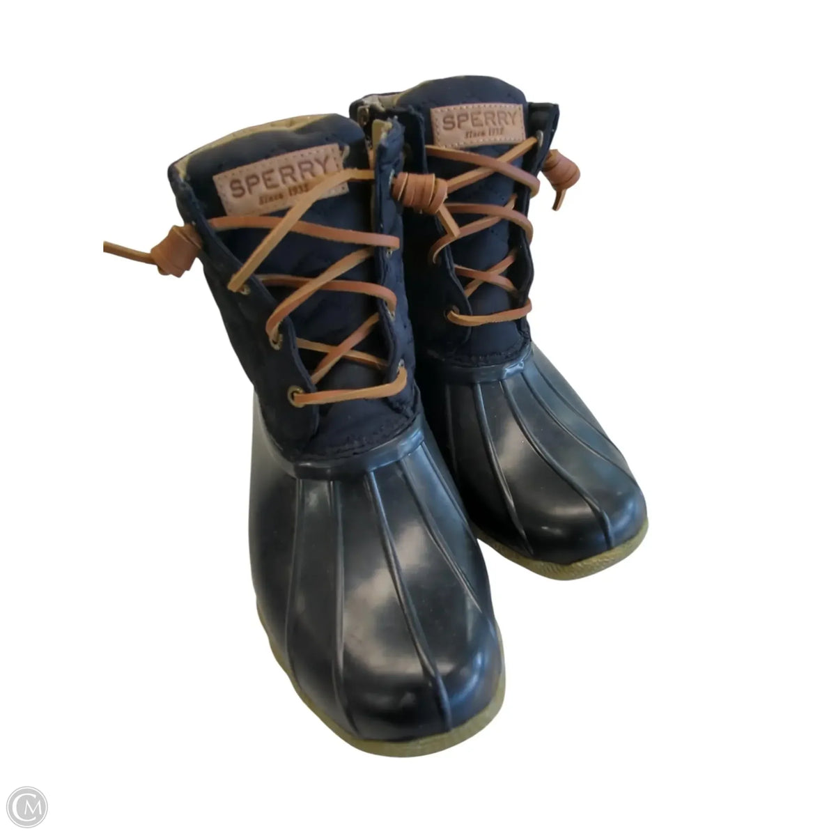 Boots Rain By Sperry In Navy, Size: 6.5