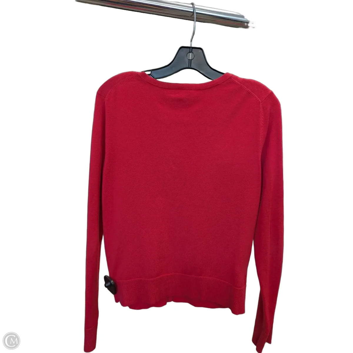 Cardigan By Loft In Red, Size: S