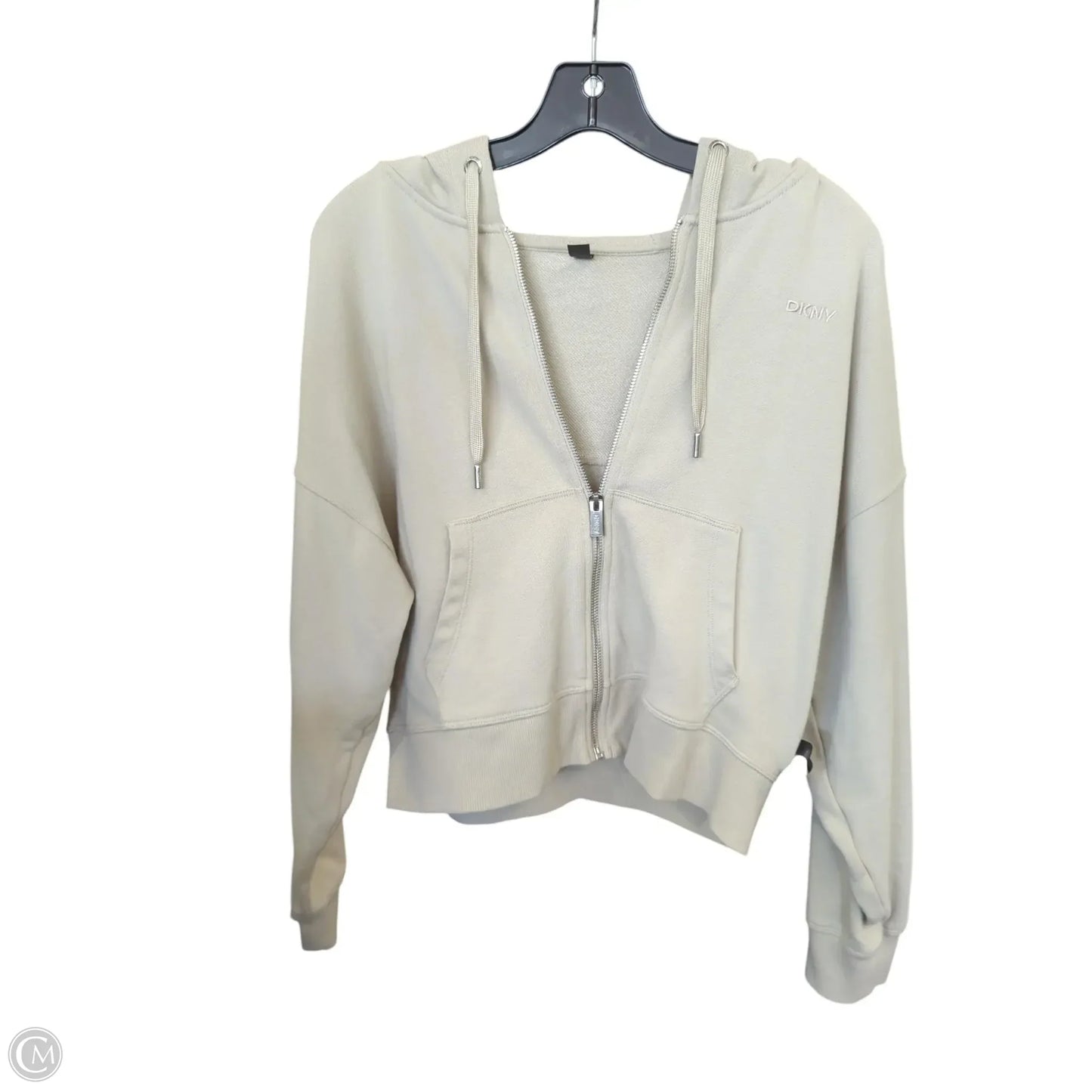 Jacket Other By Dkny In Cream, Size: S