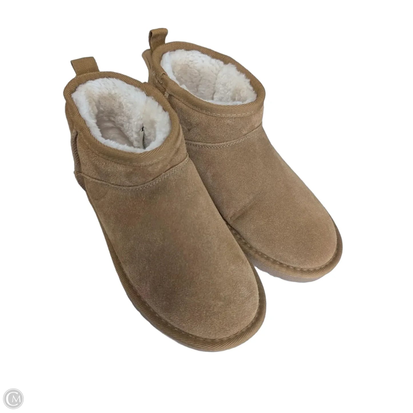 Boots Ankle Flats By Cushionaire In Brown, Size: 6