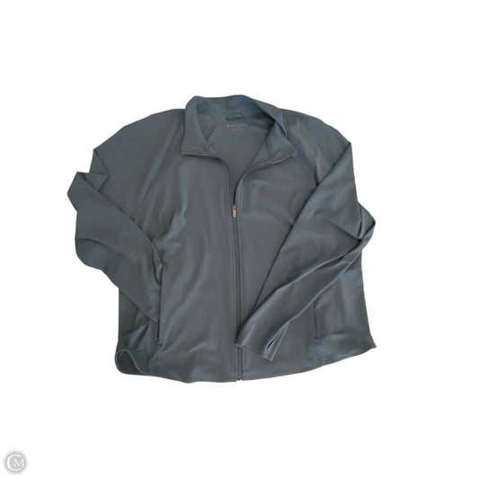 Athletic Jacket By Athleta In Blue, Size: 3x