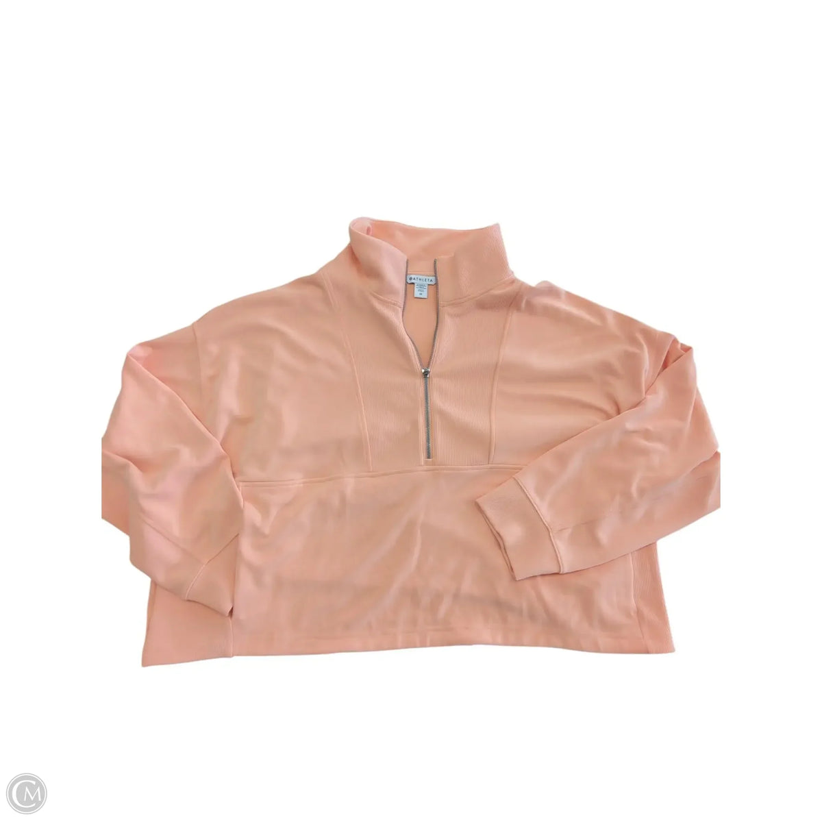 Athletic Jacket By Athleta In Orange, Size: 3x