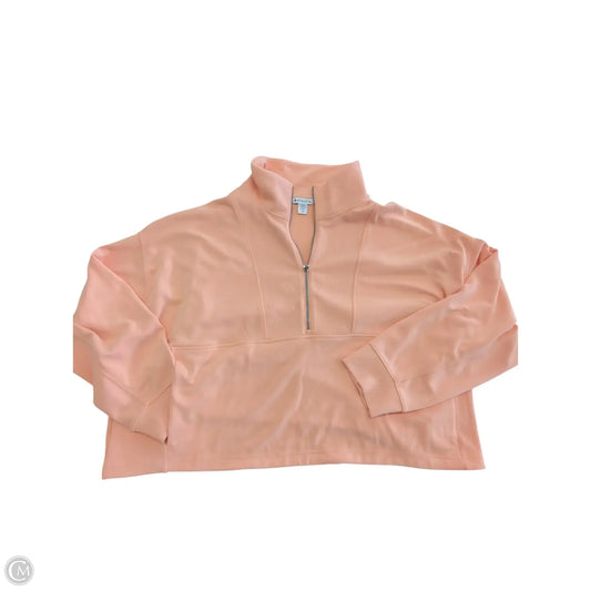 Athletic Jacket By Athleta In Orange, Size: 3x